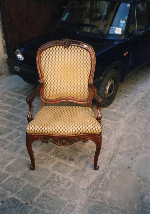 Coppia di poltrone veneziane